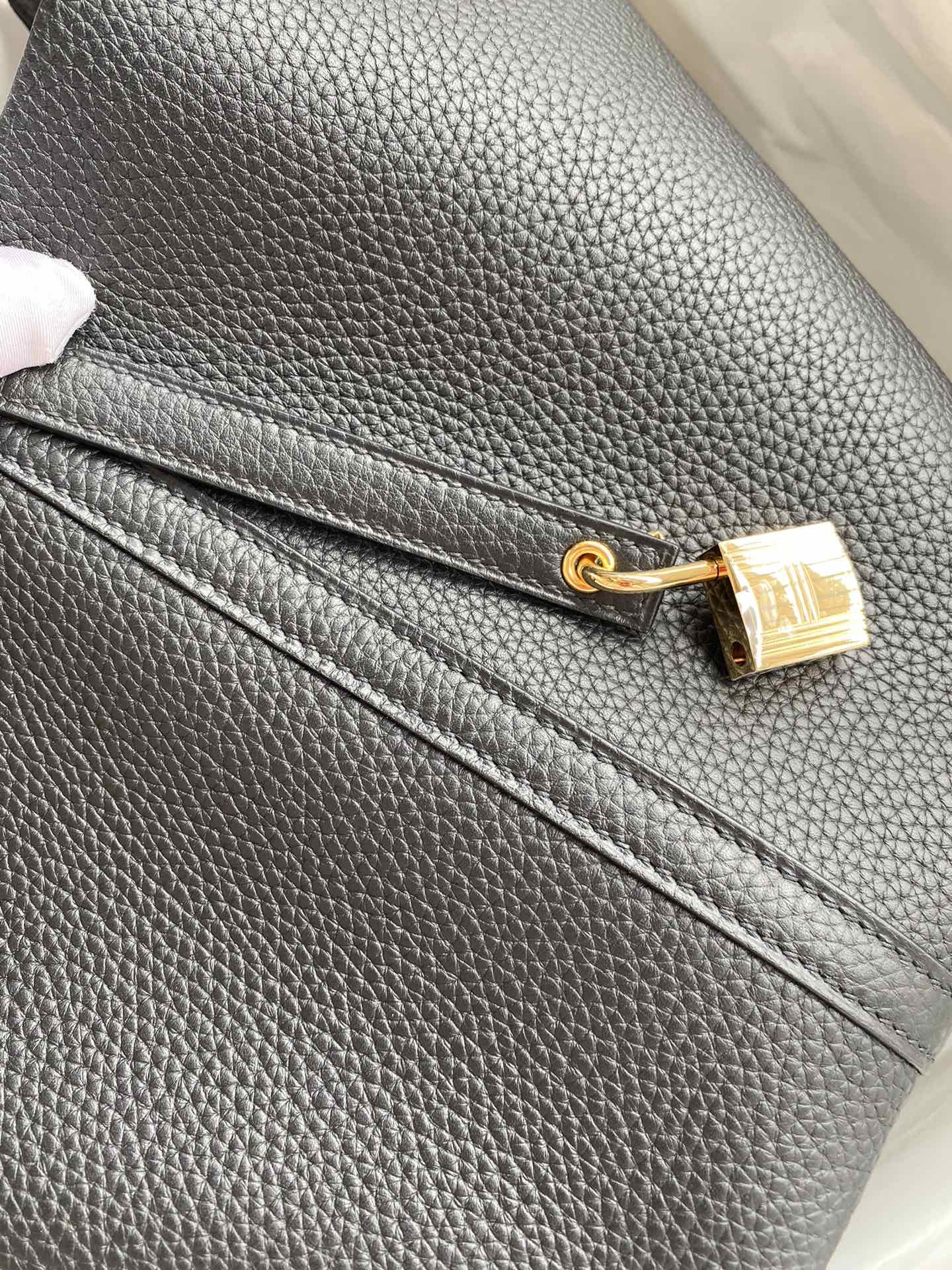 Hermes Picotin Lock 22 Bag In Black Clemence Leather